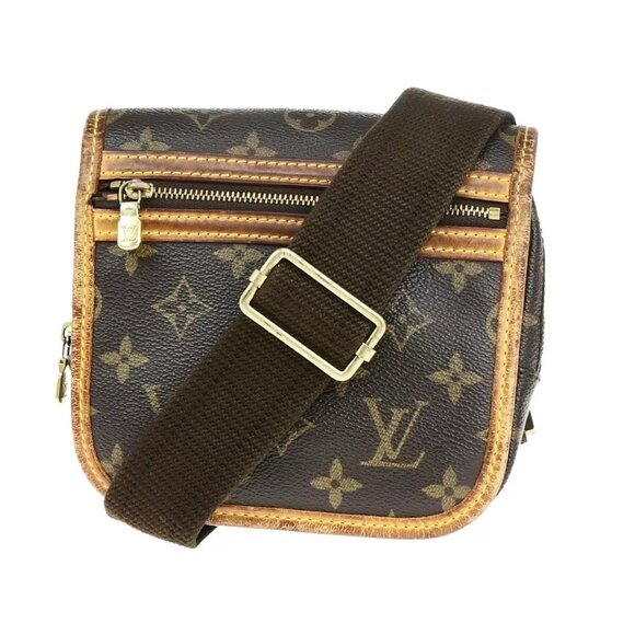 LOUIS VUITTON LV Bumbag Bosphore Body Bag Monogram Leather Brown - Picture 1 of 16